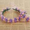 Image of Foam floral hair accessories