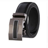 Image of Leather strap male automatic buckle belts