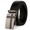 Image of Leather strap male automatic buckle belts