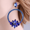 Image of Brand Crystal Big Earring