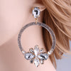 Image of Brand Crystal Big Earring