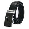 Image of Leather strap male automatic buckle belts