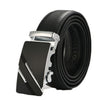 Image of Leather strap male automatic buckle belts