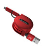 Image of Cafele 2 in 1 Micro USB Cable for iPhone