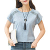 Image of Plus Size Cotton Blouses