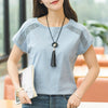 Image of Plus Size Cotton Blouses