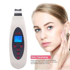 Ultrasonic Skin Scrubber Cleanser