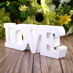 Romantic English Alphabet "LOVE"