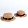 Image of Summer Parent-child Beach Hat