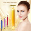 Image of 24k Gold Colour Vibration Facial Beauty Roller