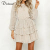 Image of White backless mini party dresses