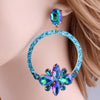 Image of Brand Crystal Big Earring