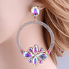 Image of Brand Crystal Big Earring