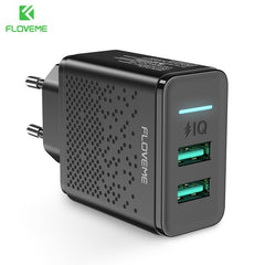 FLOVEME Dual USB Charger