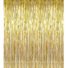 Image of Rose Gold Foil Fringe Tinsel Curtain