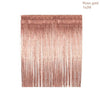 Image of Rose Gold Foil Fringe Tinsel Curtain